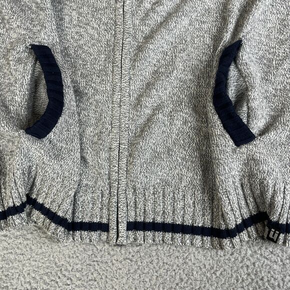 North Carolina AT&T Aggies Sweater Mens L Cardigan Full Zip Varsity Elbow Patch - Picture 3 of 12